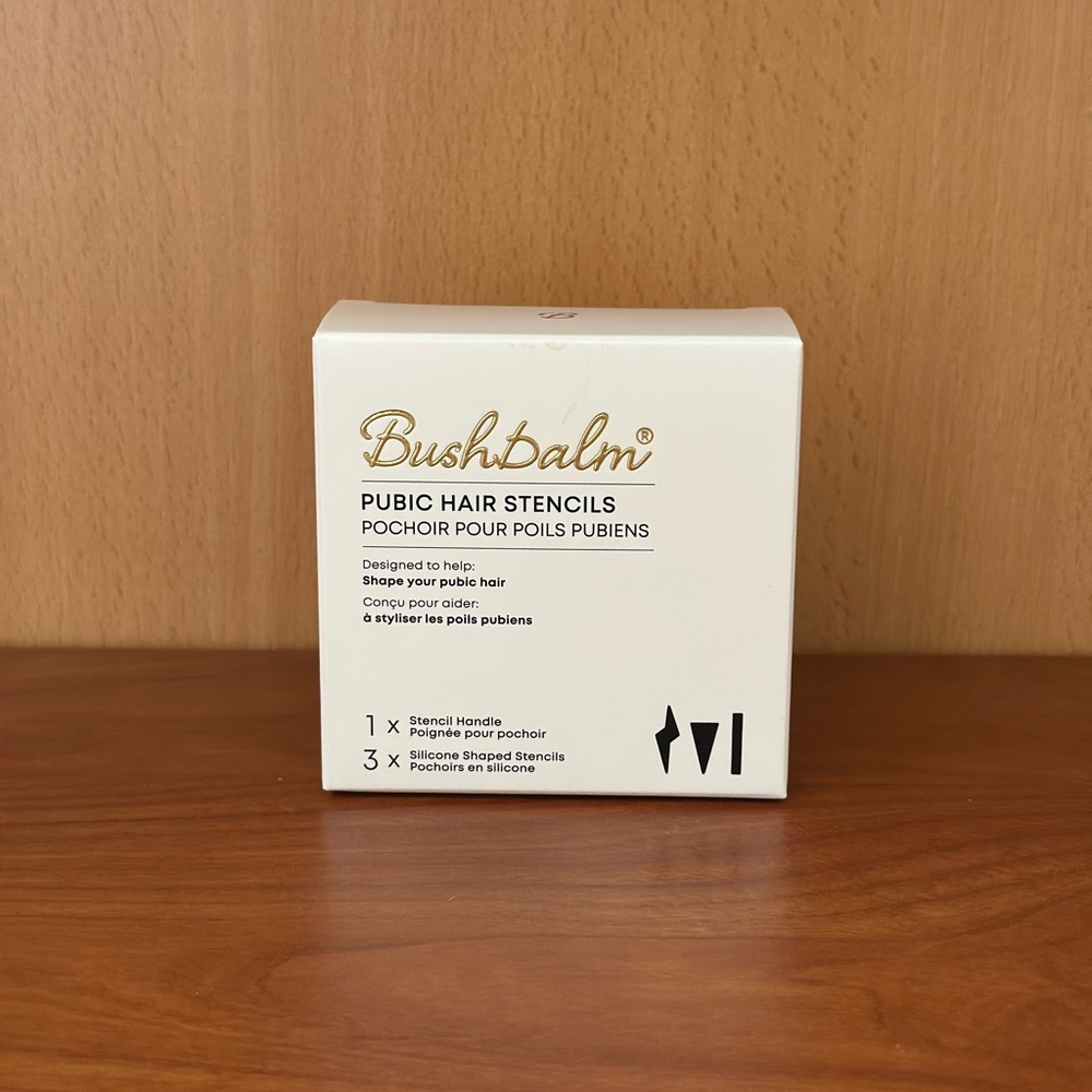 Bushbalm Pubic Hair Stencils